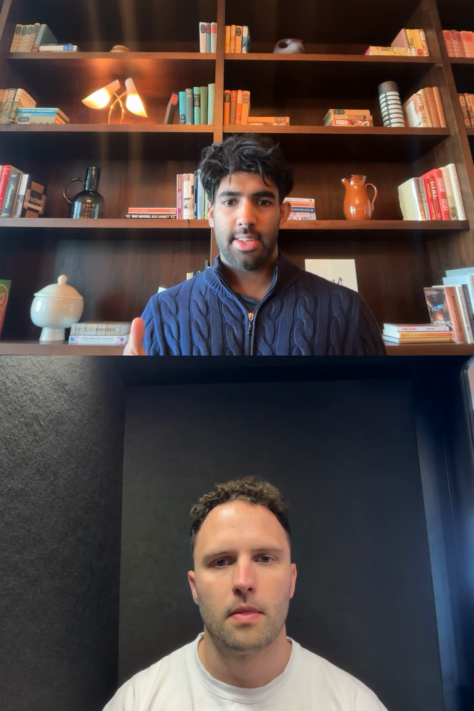 The same sales call, with and without live coaching